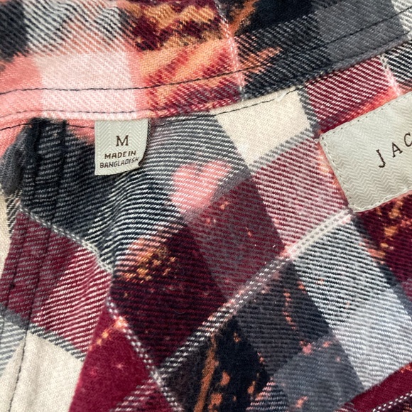 Handmade JACHS Women’s Flannel Jacket – 
Western Style, Patch Back, #CowboyCore - Picture 10 of 11